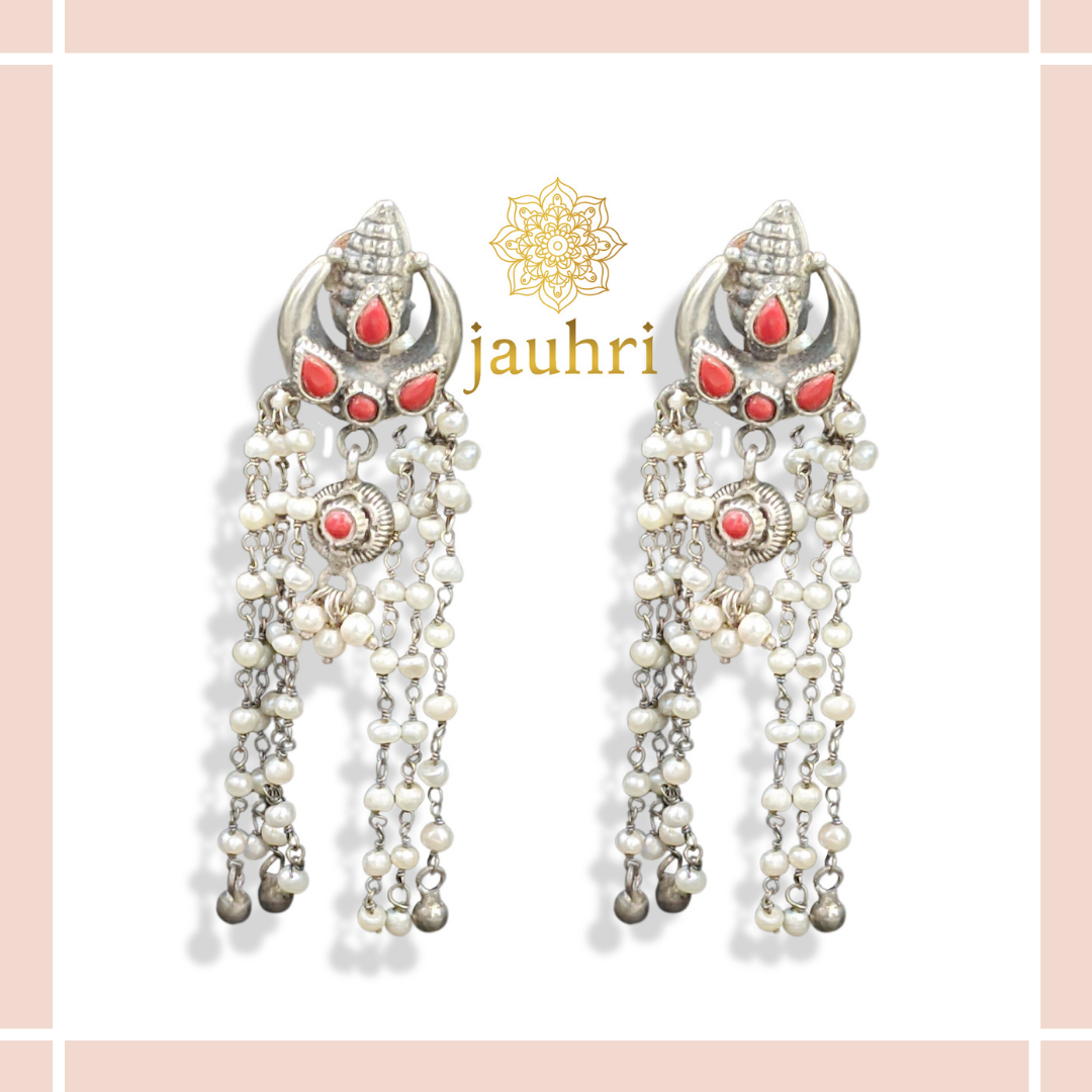 Bel Earrings - Red