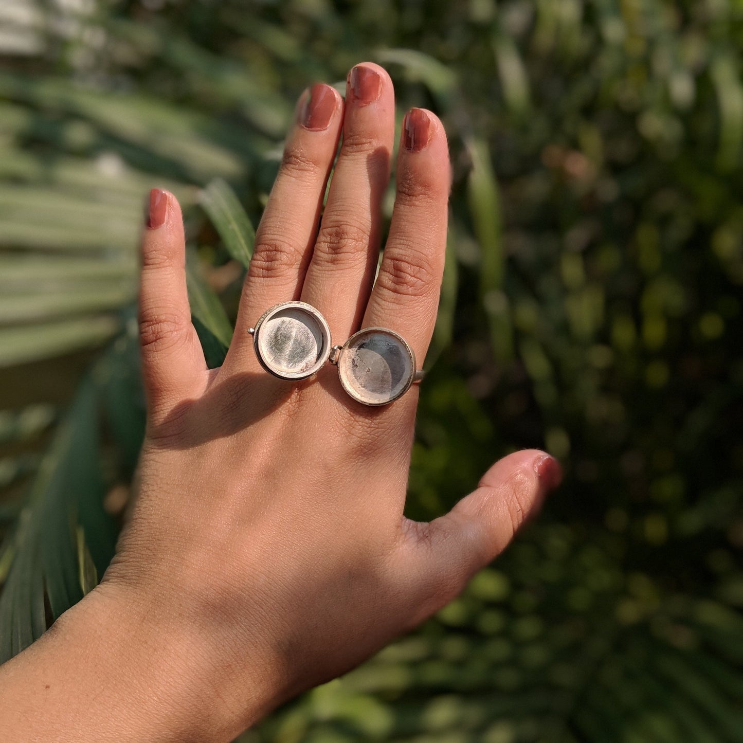 Shirisha Neel Kamal Ring - With Hidden Space