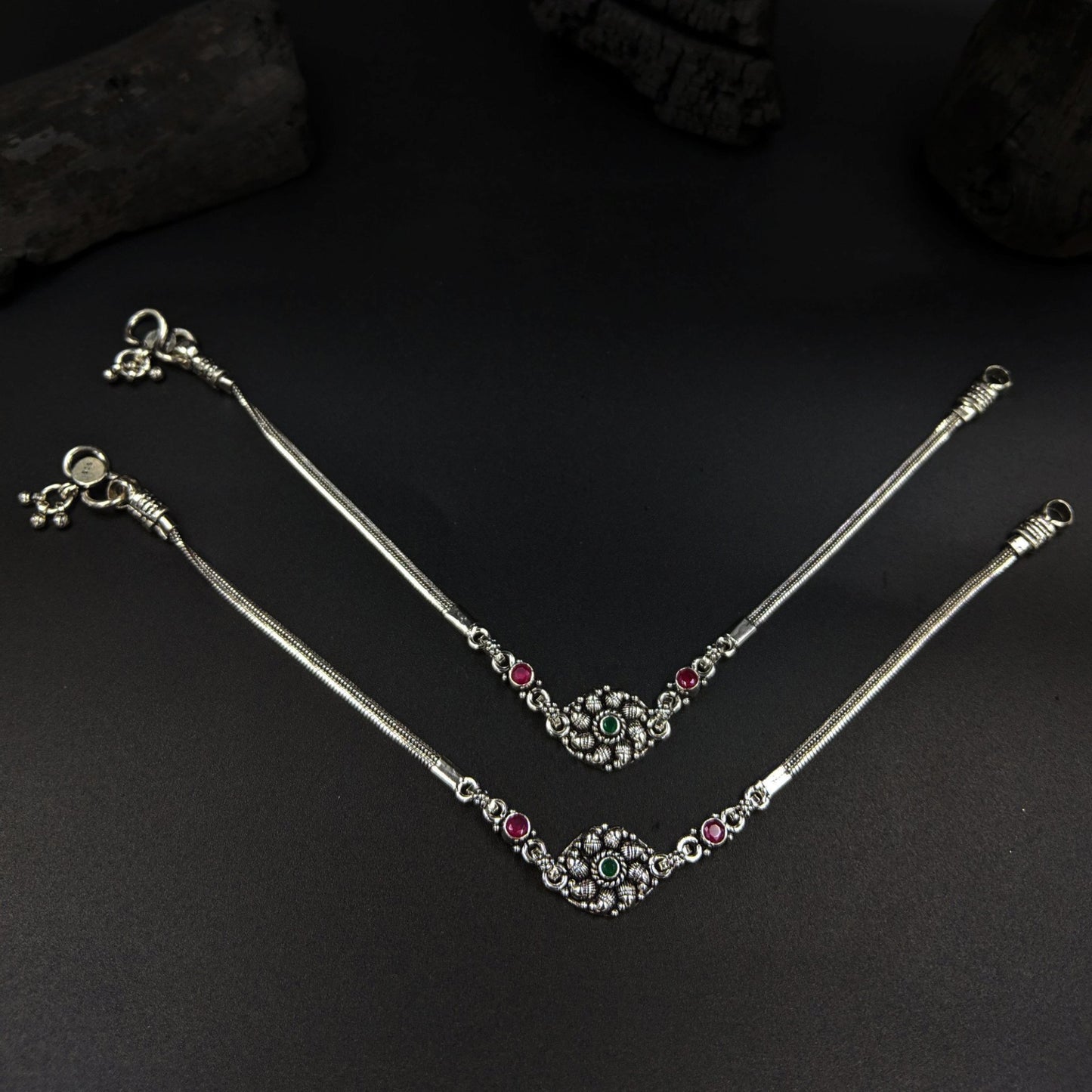 Padmini Rajsi Anklets