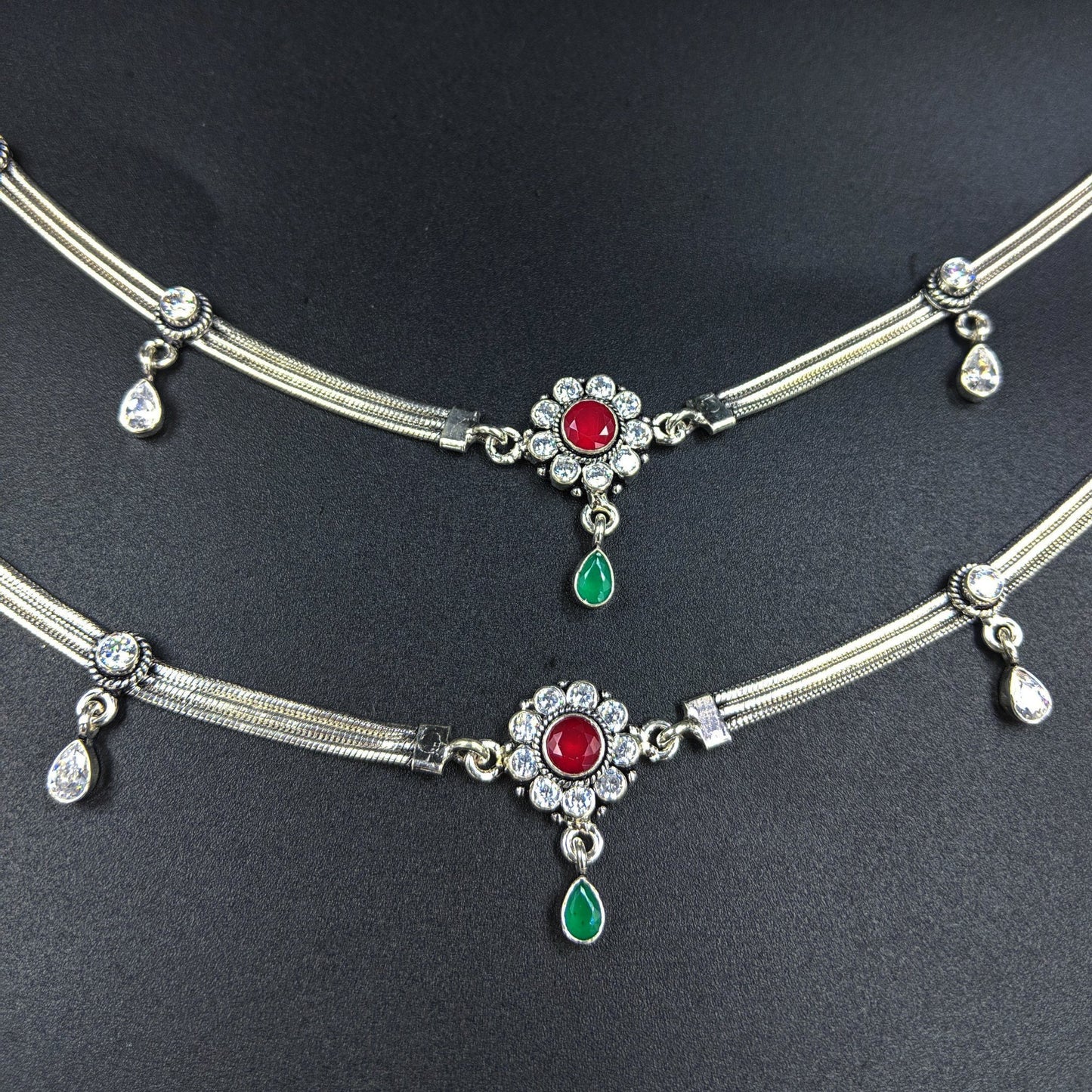 Padmini Padma Chandra Anklets