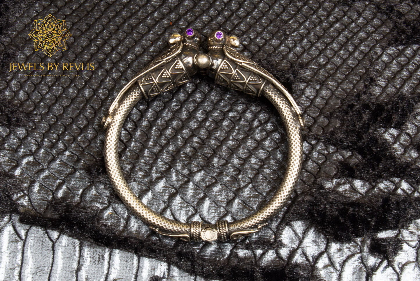 Ashwathama Parrot Bangle - Purple