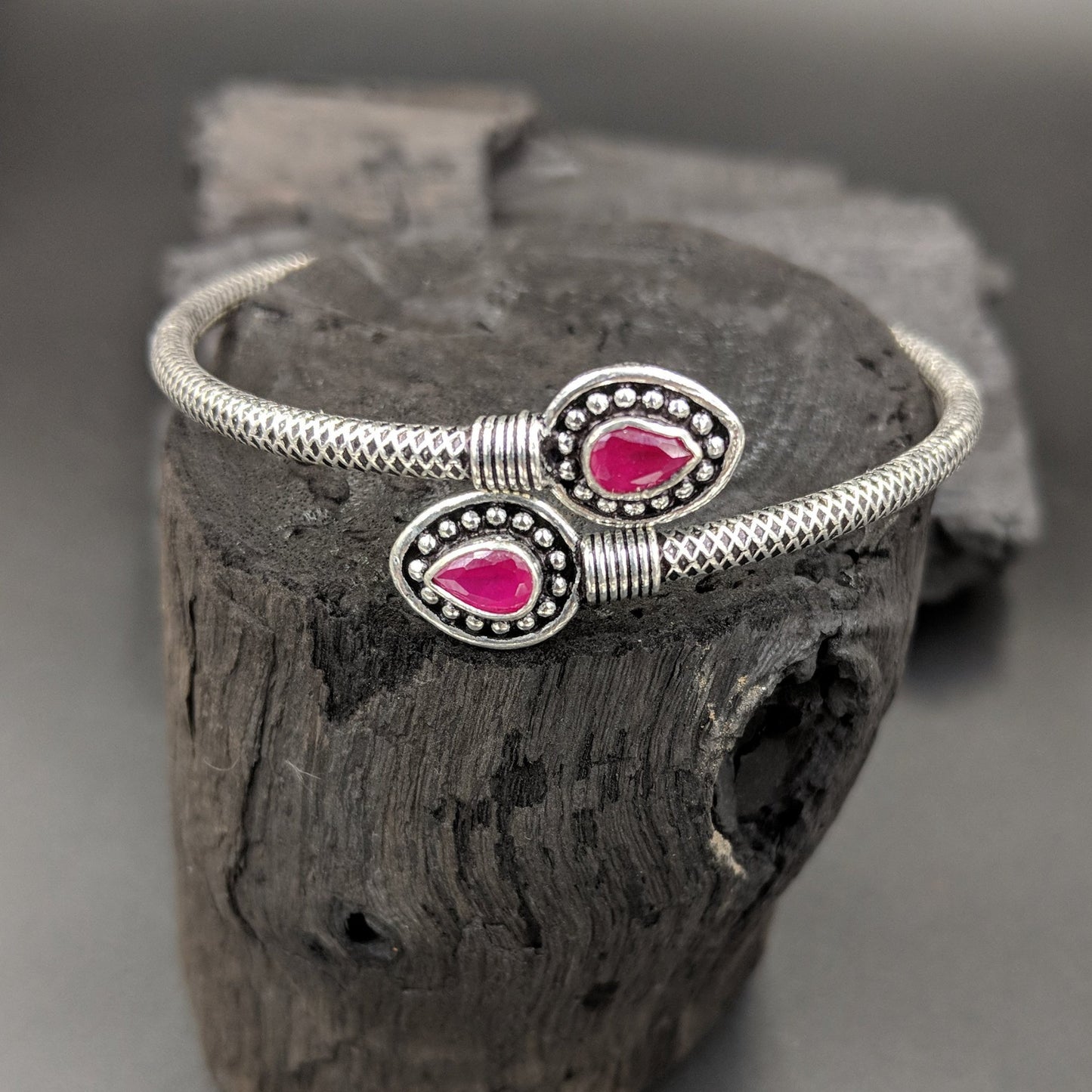 Padmini Pink Drop Bangle