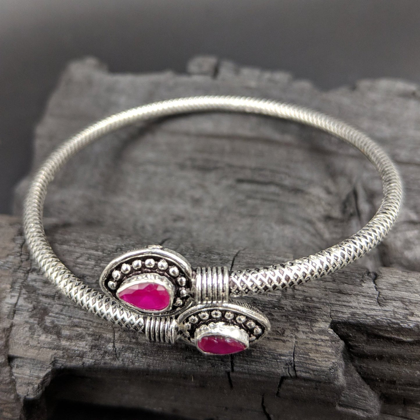 Padmini Pink Drop Bangle