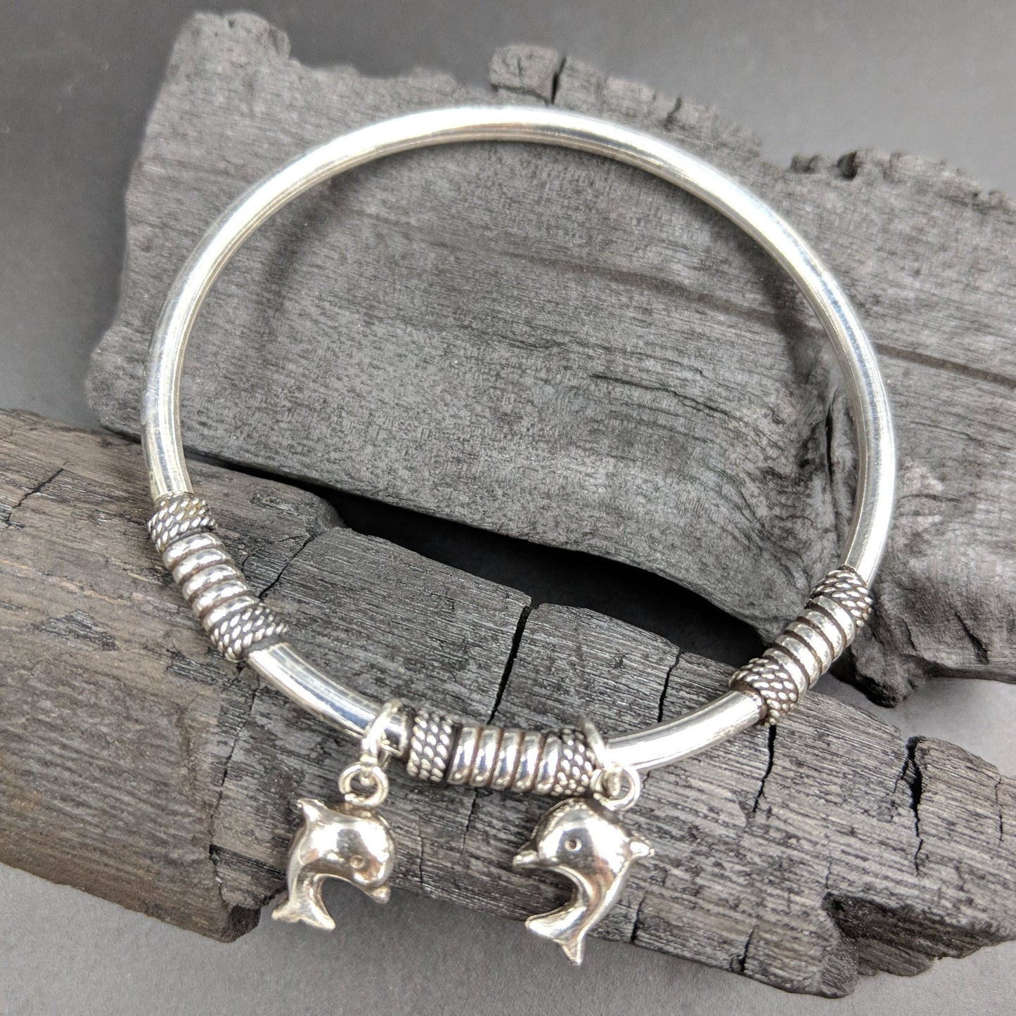 Kalyug Twin Dolphin Bangle