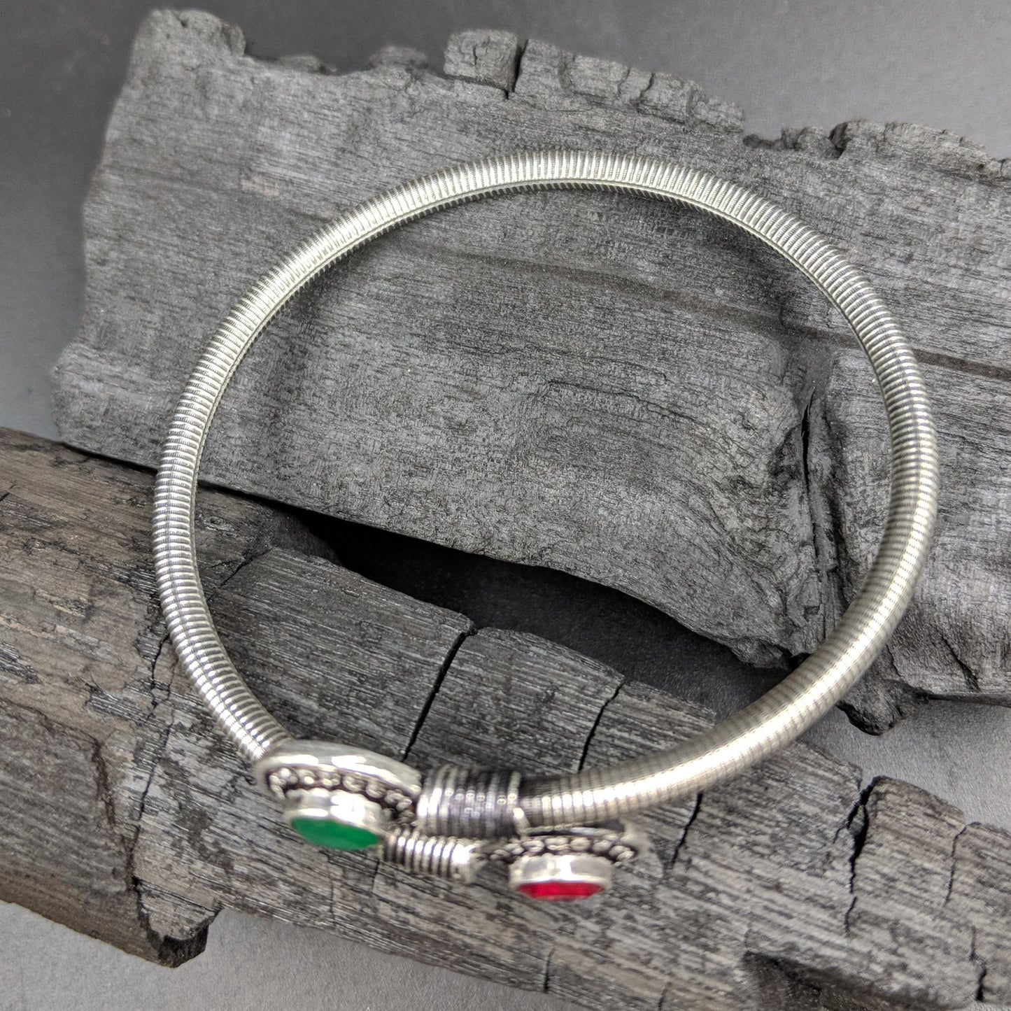 Padmini Pink Green Head Bangle