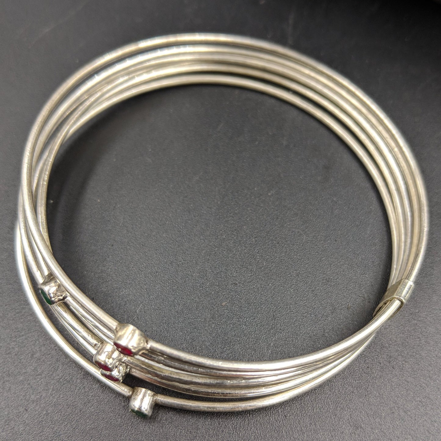 Padmini 6 Tied Thin Bangles
