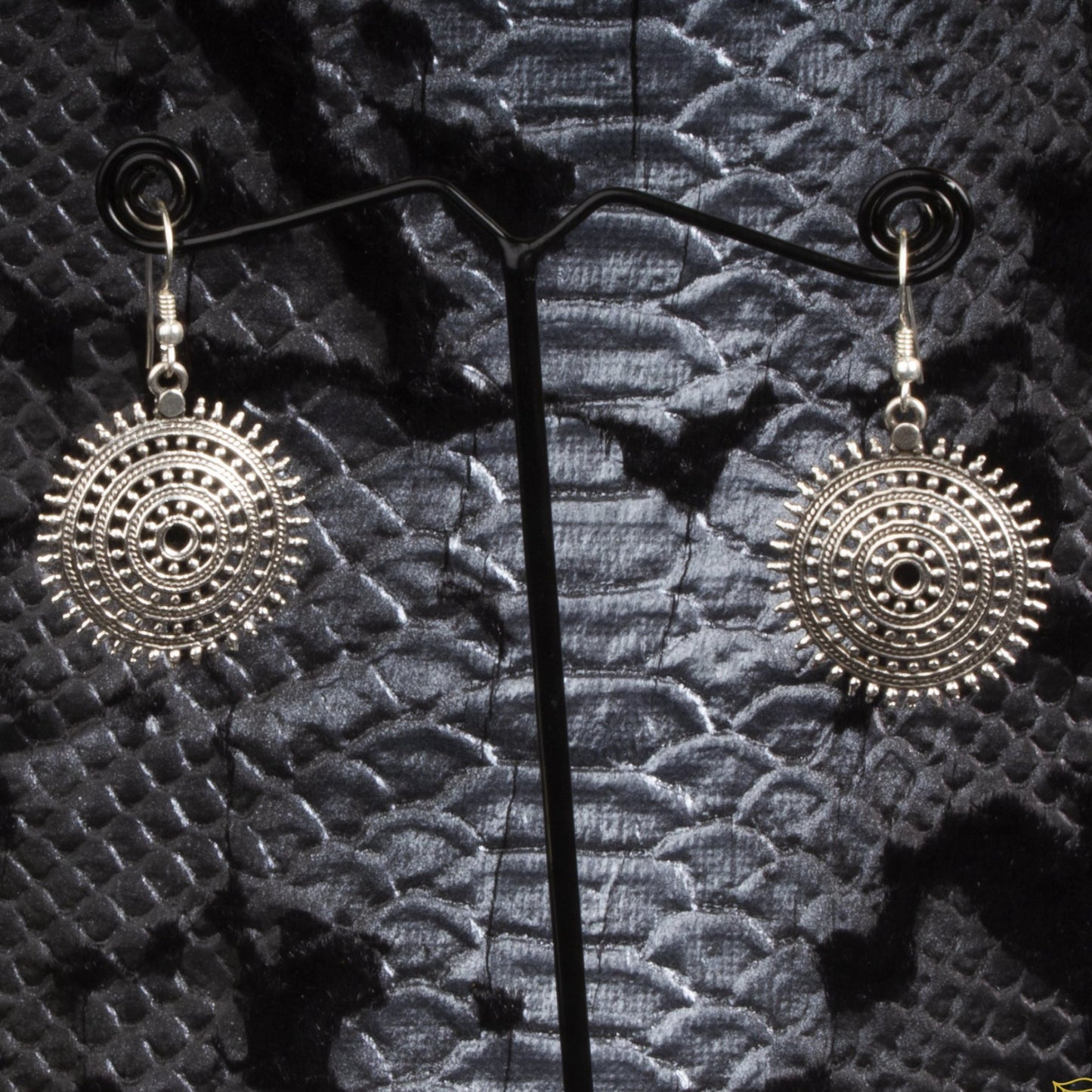 Jewels by Revlis Silver earrings, jhumkas