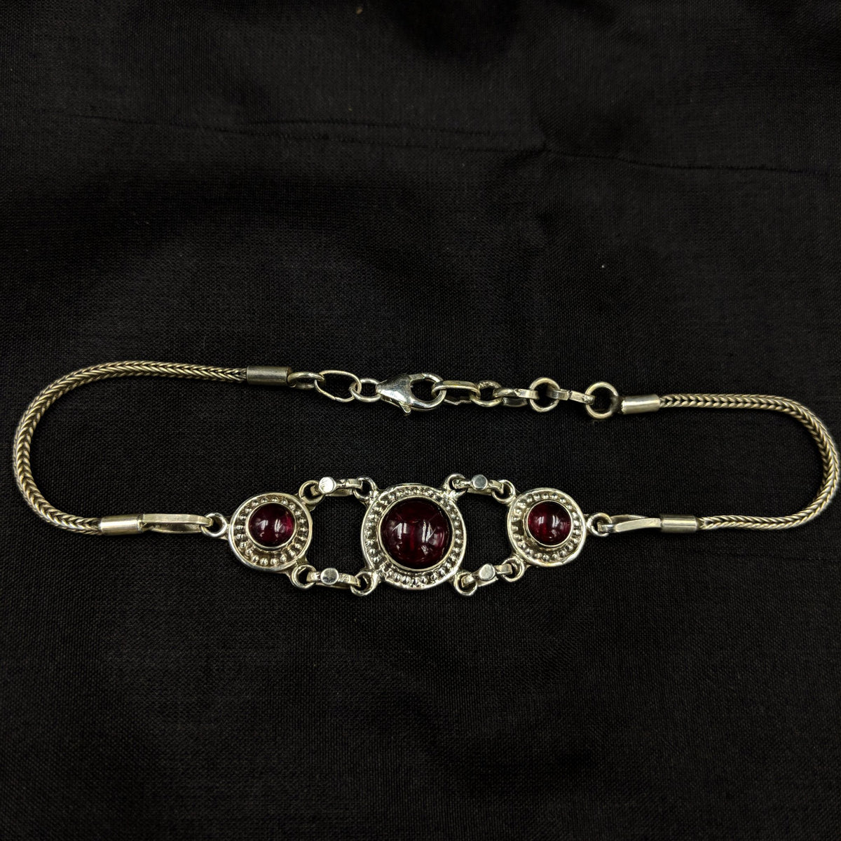 Bracelet Triple Circle - Reddish Pink