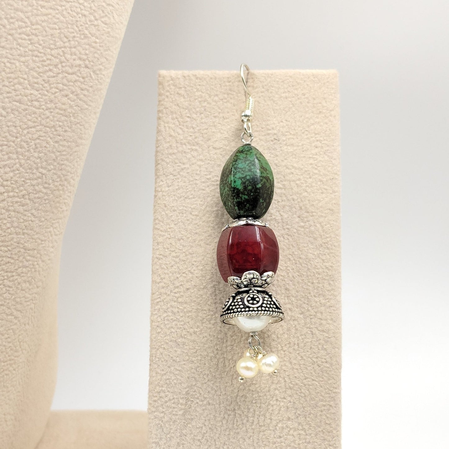 Mayur Griva Necklace with Earrings