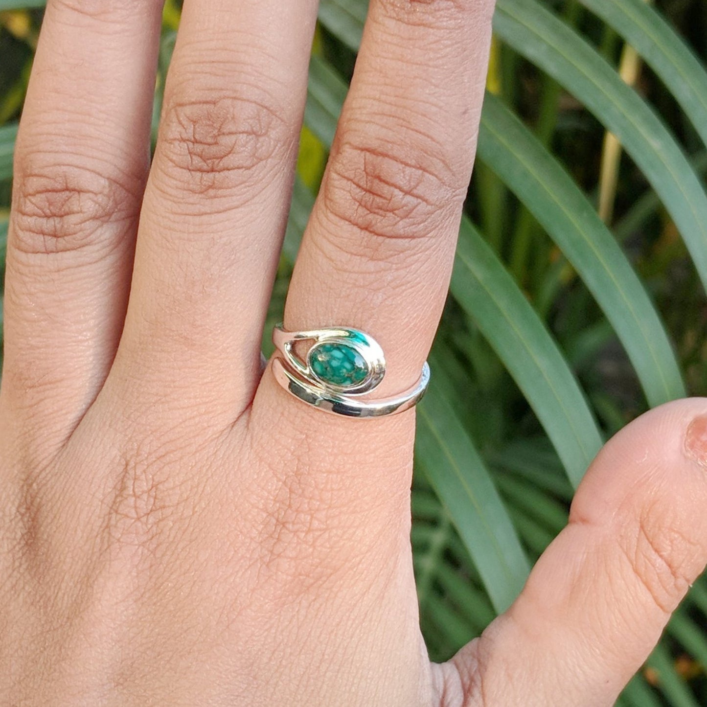 Piper Green Ring