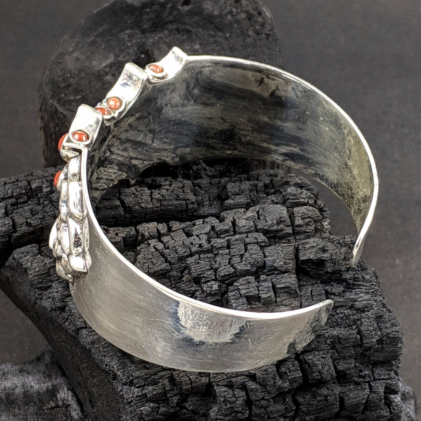 Shakuntalam Moonga Cuff Bracelet