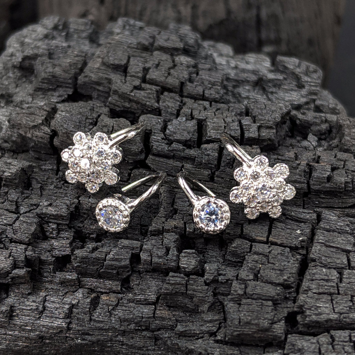 SILVER JEWELLERY Jewels by Revlis Earrings