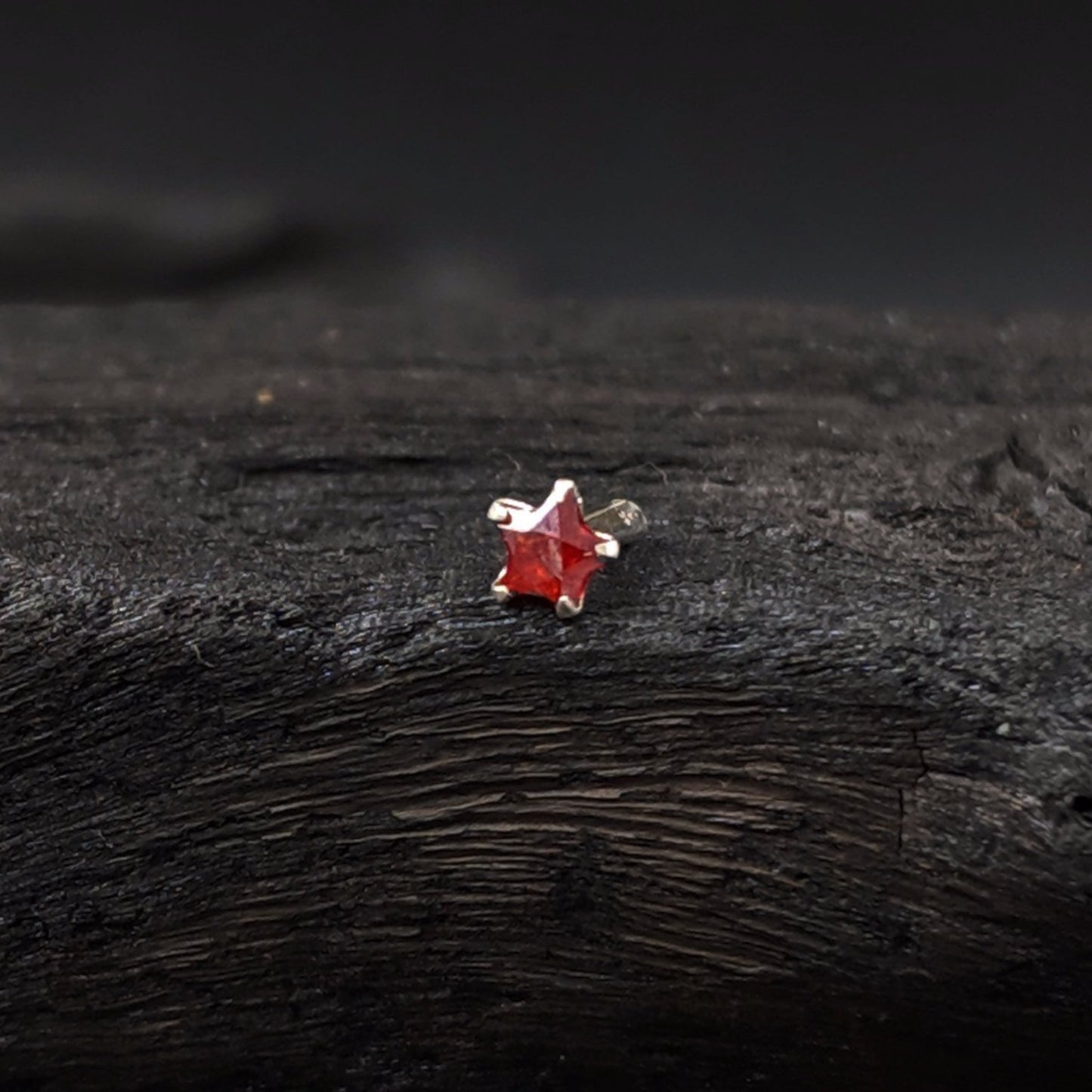 Star Red Nose Pin