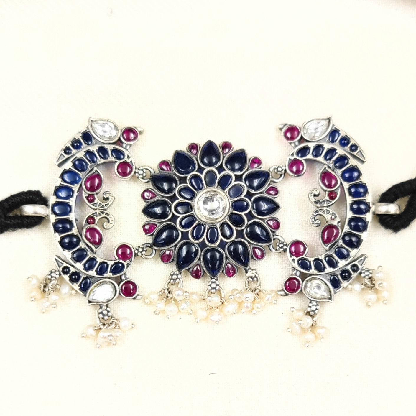 Silver Jewelry Necklace by Jauhri 92.5 Silver - Neel Kiran Choker