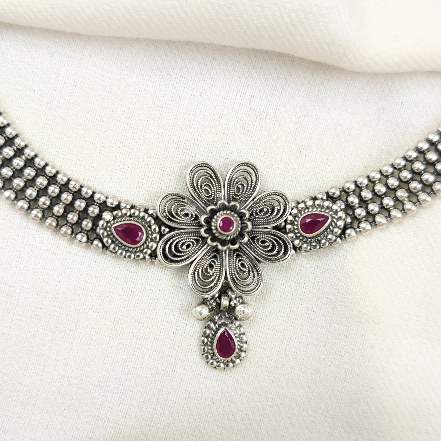 Pink Thin Collar Choker