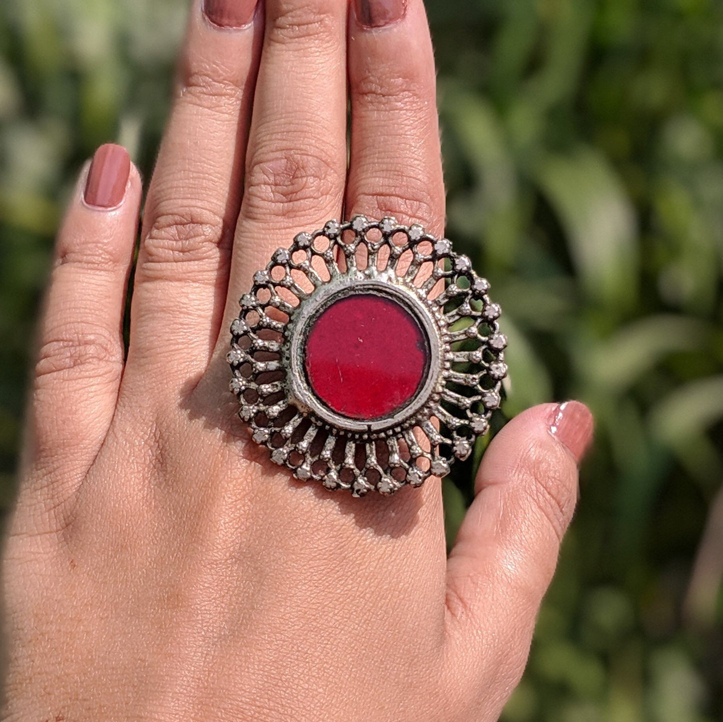 Padmini Lal Resha Ring