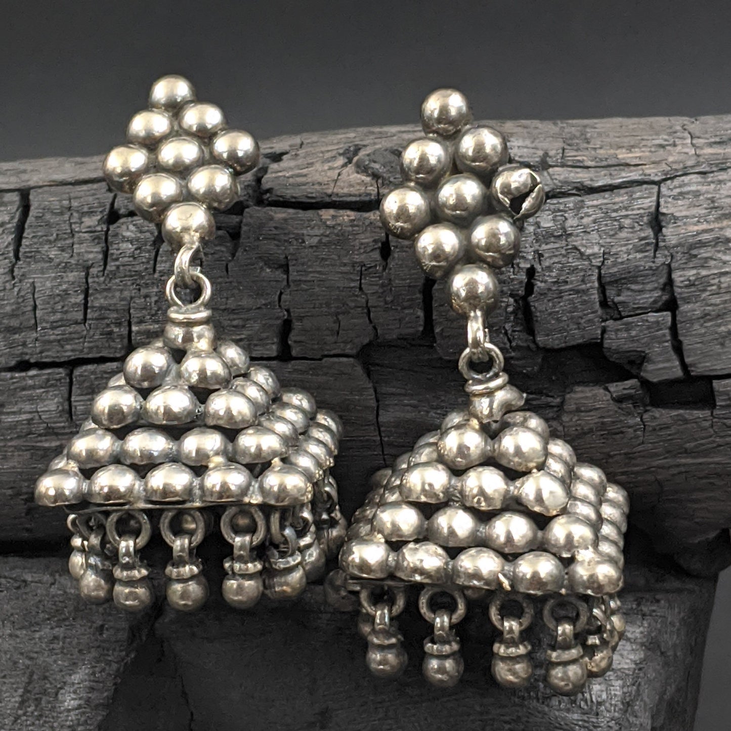 SILVER JEWELLERY Jauhri Earrings