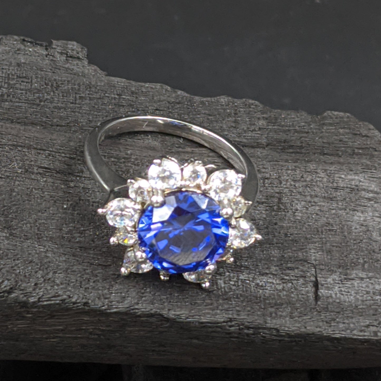 Blue Rose Ring