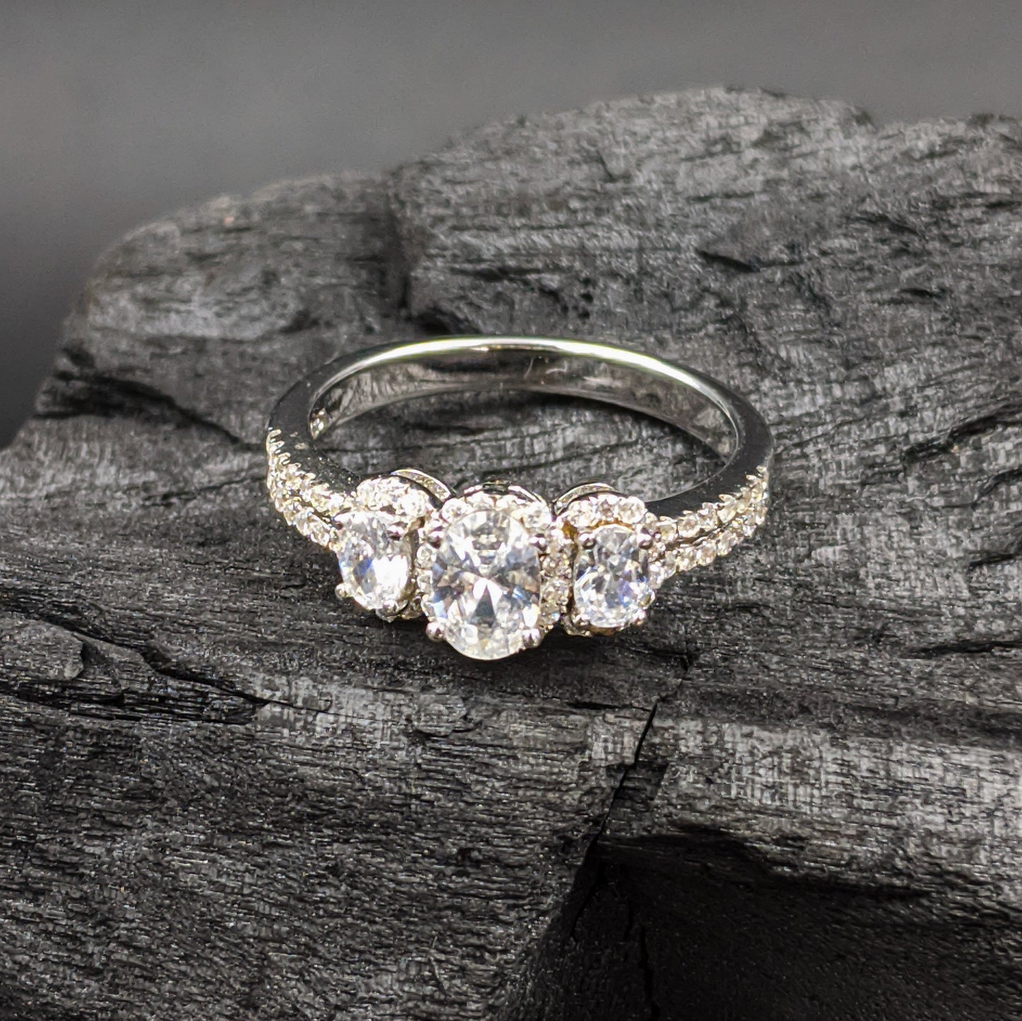 Silver Cz Ring