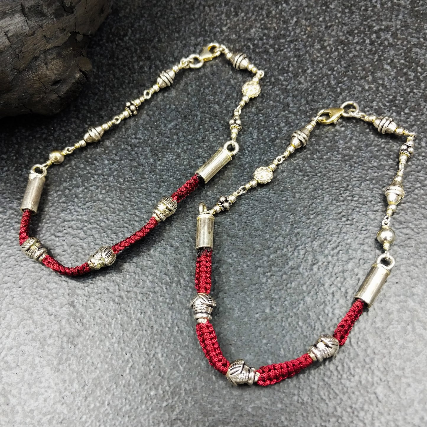 Lal Dhaga Anklets