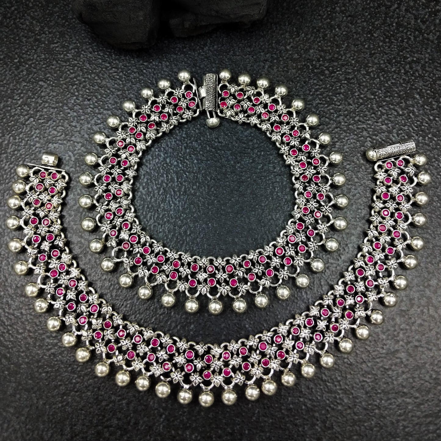 Gulaab Kamal Anklets