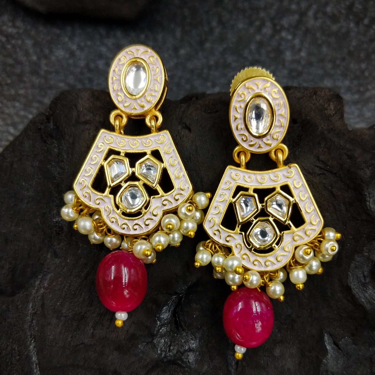 Gulba Kundan Necklace set