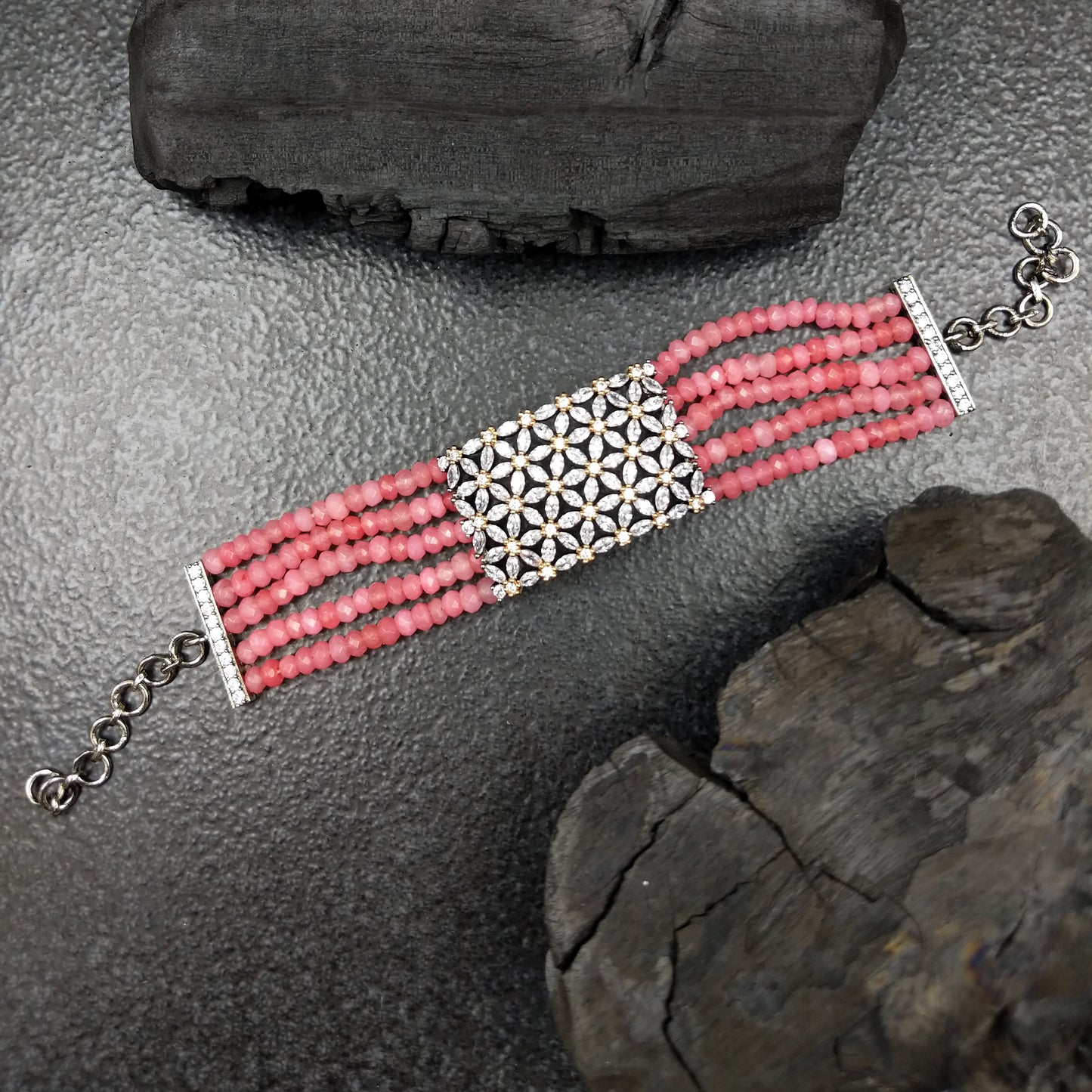 Peach Pinnacle Bracelet