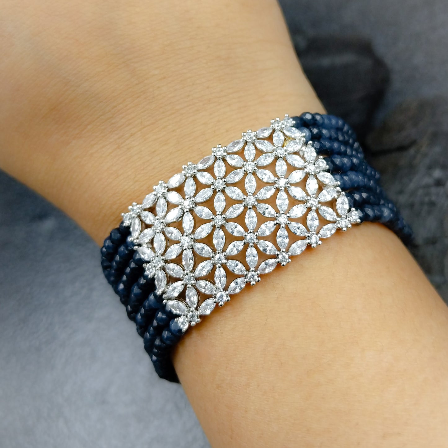 Blue Pinnacle Bracelet
