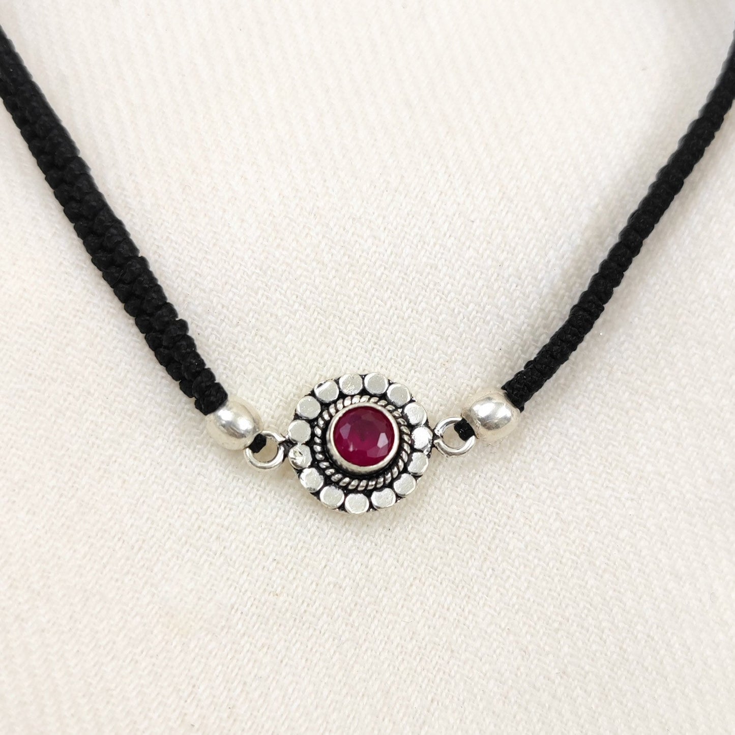 Thread Anklets Gulaab Pushp