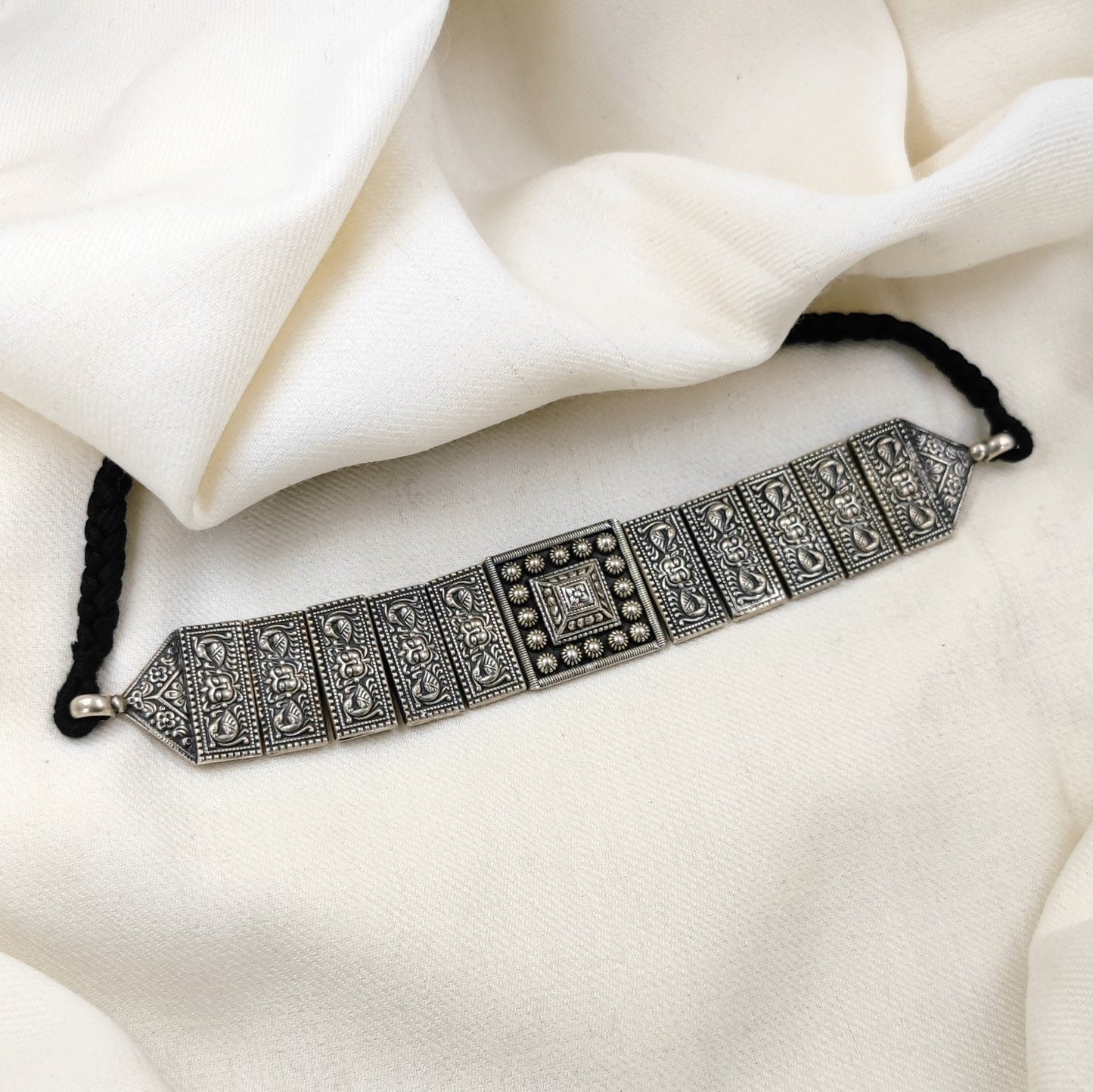 Silver Jewelry Necklace by Jauhri 92.5 Silver - Ita Dwar Choker