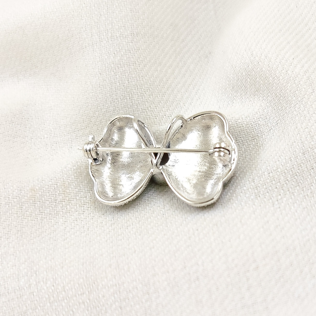 Marcasite Bow Brooch and Pendant