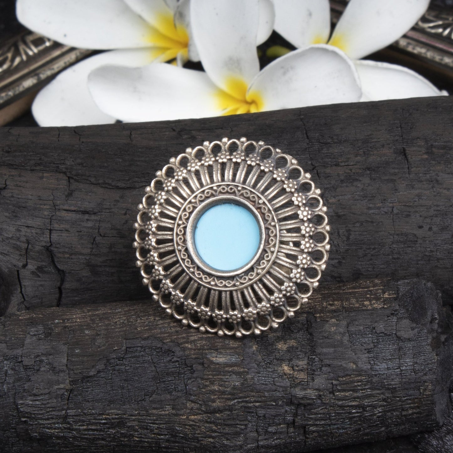 Shirisha Turquoise Full Ring