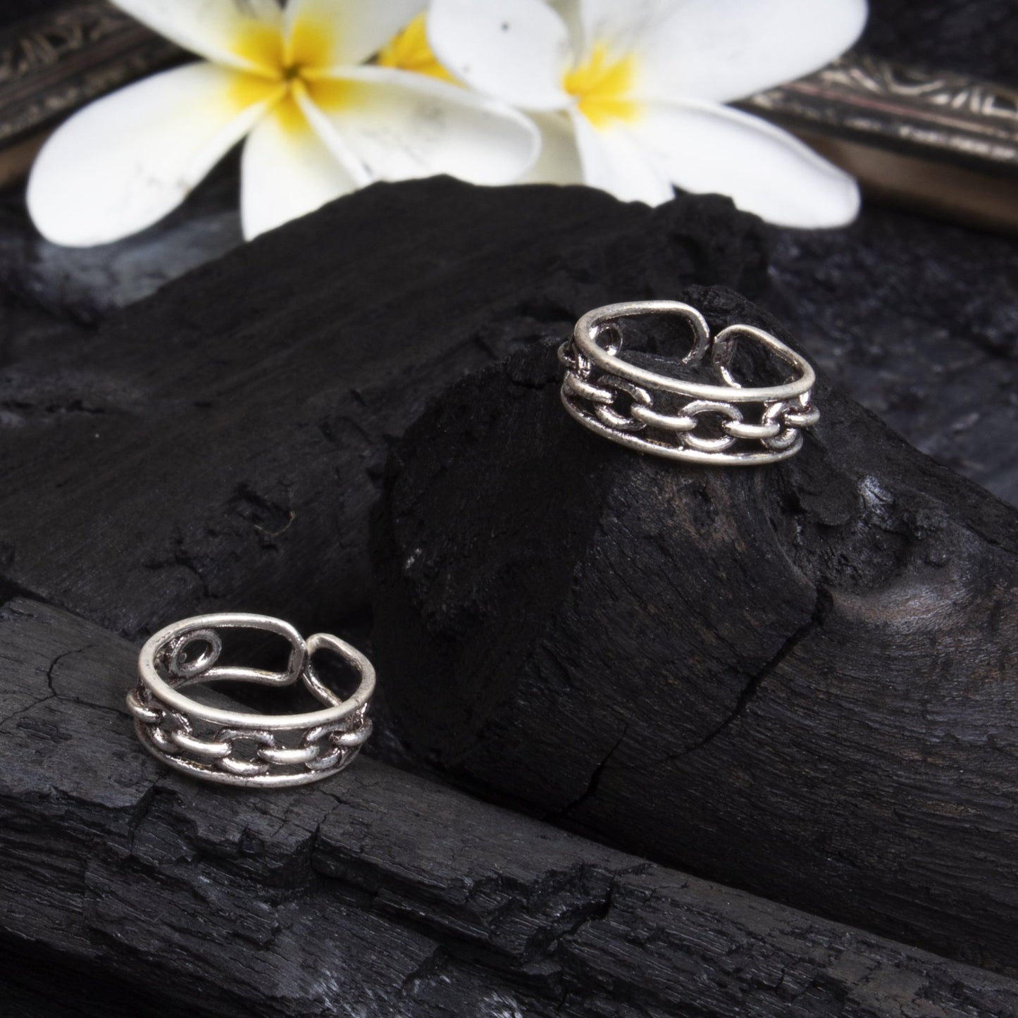 Jewels by Revlis Silver Toe Rings