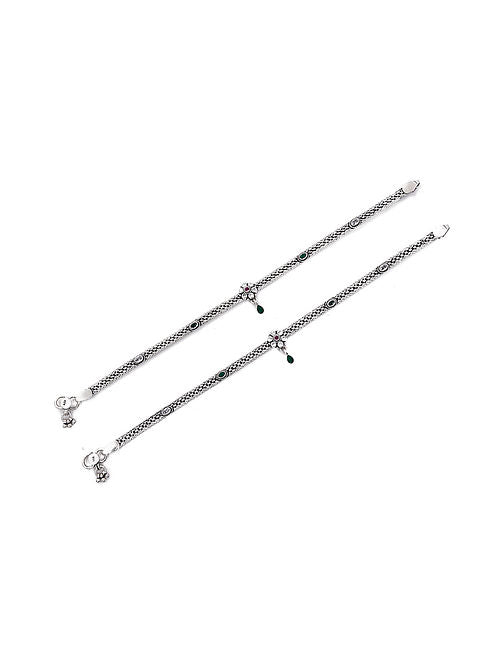 Padmini Phool Kadi Anklets
