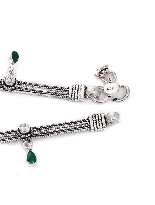 Padmini Gulaab Anklets