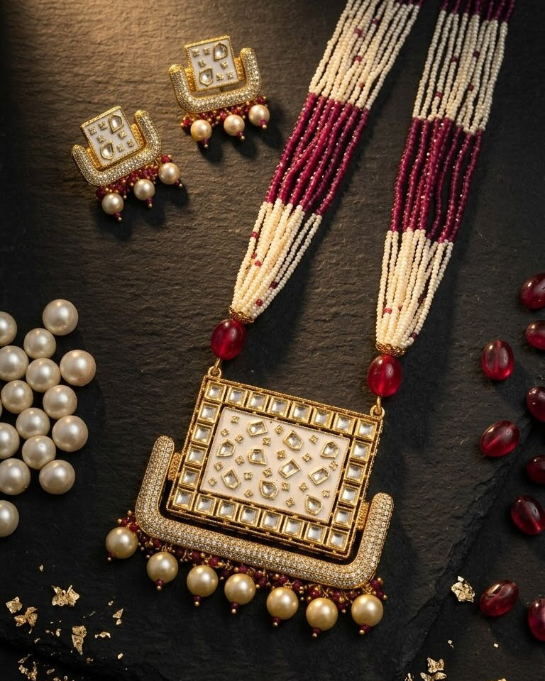 Aisha Necklace Set AKS0103