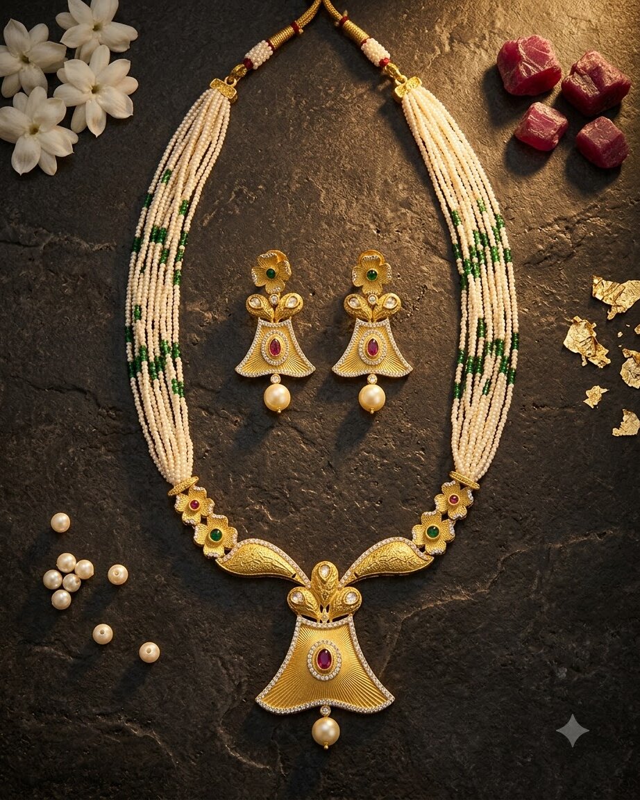 Nur-Un-Nissa Necklace Set AKS0102