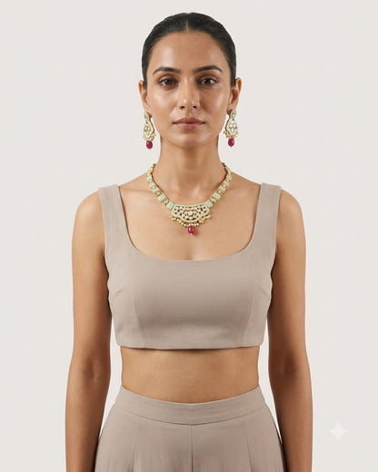Harba Kundan Necklace Set