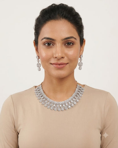 Icy Drops Necklace Set