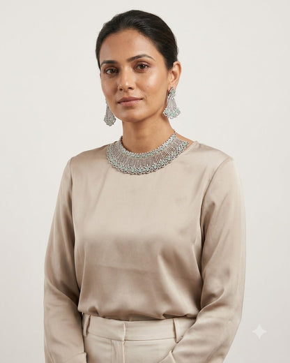 Valentina Necklace Set - Green