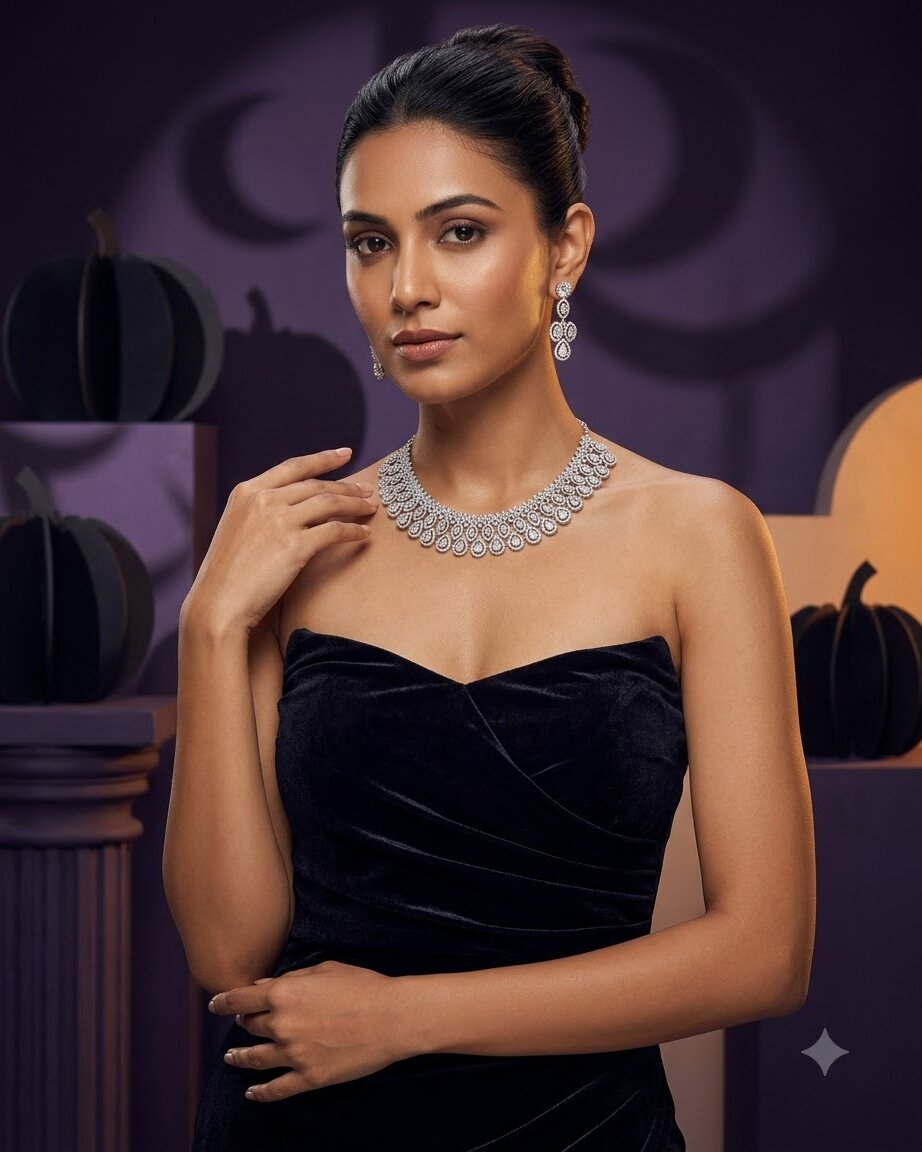 Icy Drops Necklace Set
