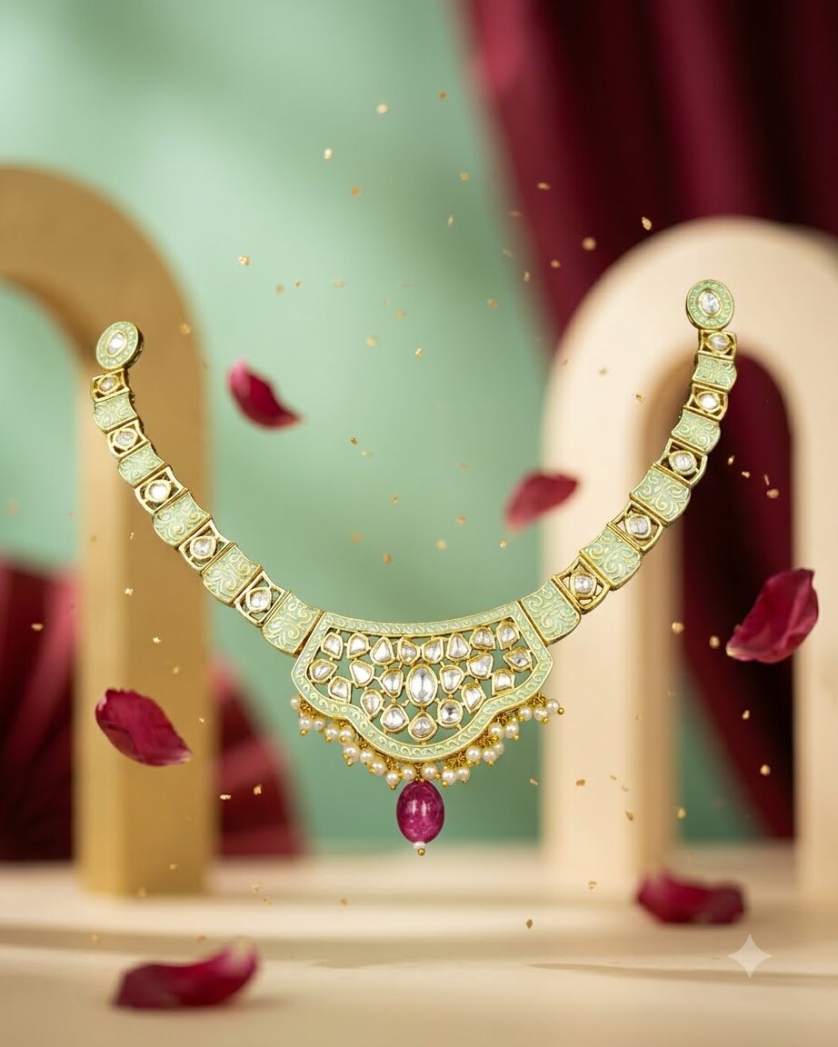 Harba Kundan Necklace Set
