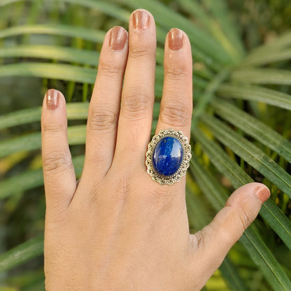 Padma Royal Blue Ring