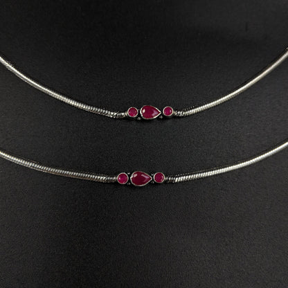 SILVER JEWELLERY Jewels by Revlis Anklets