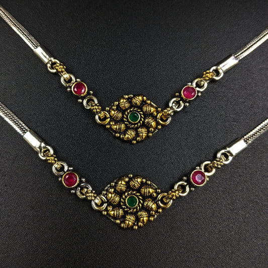 Padmini Rajsi Anklets - Gold Plated