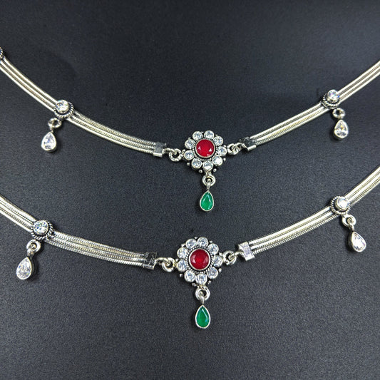 Padmini Padma Chandra Anklets