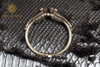 Ashwathama Parrot Bangle - Purple