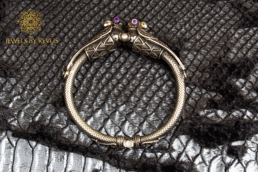 Ashwathama Parrot Bangle - Purple
