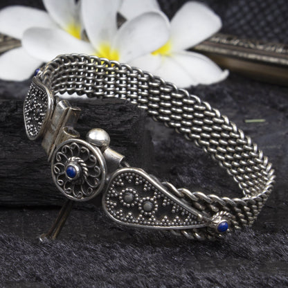 Shirisha Tribal Bracelet - Blue