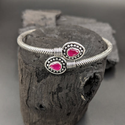 Padmini Pink Drop Bangle